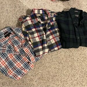 Men's Plaid Flannel Shirt Collection